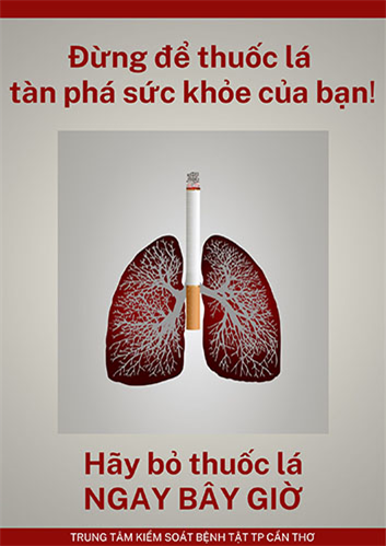 Đừng để thuốc lá tàn phá sức khỏe của bạn - Ảnh minh họa