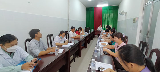 Trung tâm Y tế huyện Phong Điền tổ chức họp tuyến quý II và triển khai hoạt động công tác y tế quý III/2024
